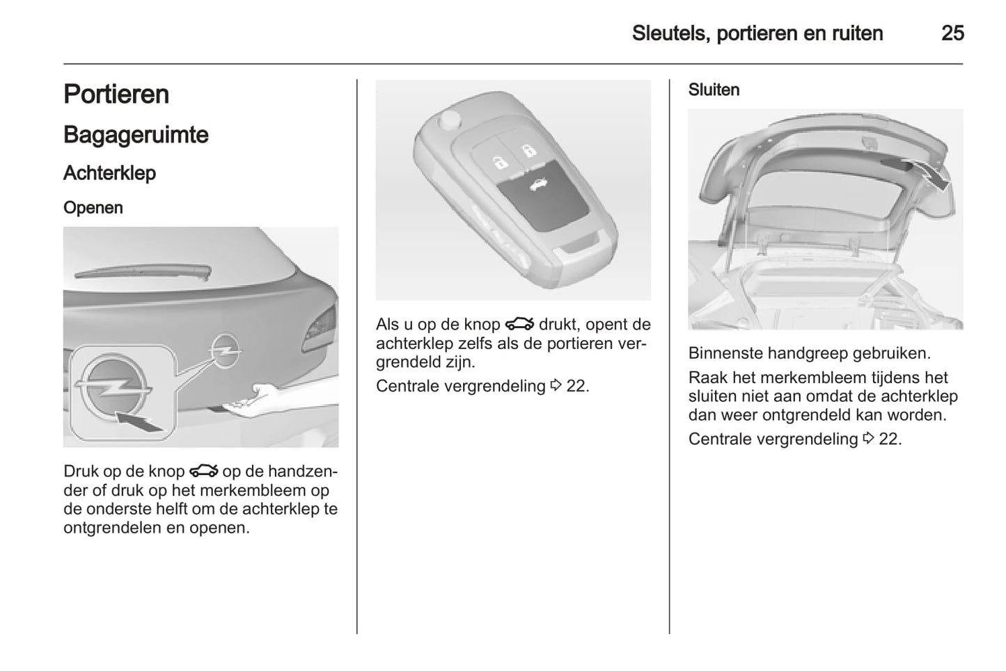 2012-2013 Opel Astra GTC Owner's Manual | Dutch