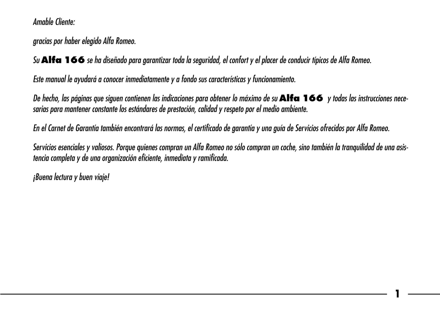 2003-2008 Alfa Romeo 166 Owner's Manual | Spanish