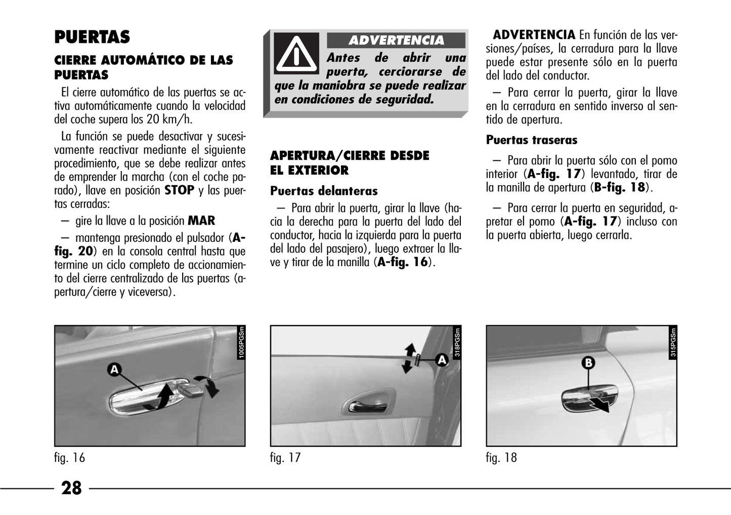 2003-2008 Alfa Romeo 166 Owner's Manual | Spanish