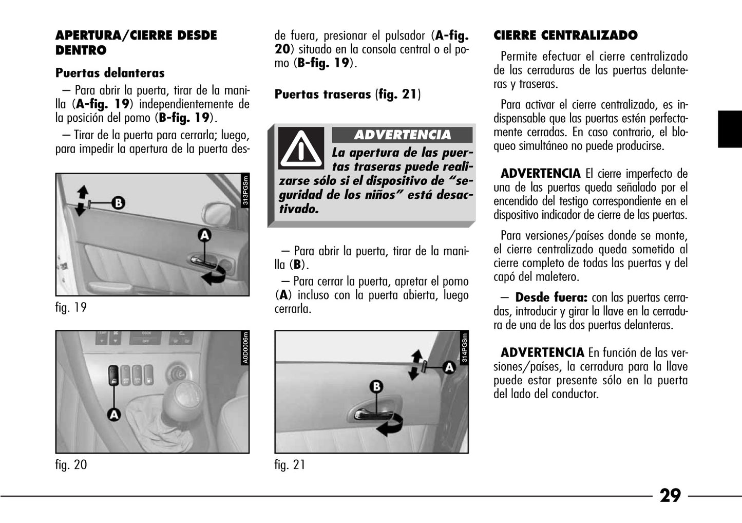2003-2008 Alfa Romeo 166 Owner's Manual | Spanish