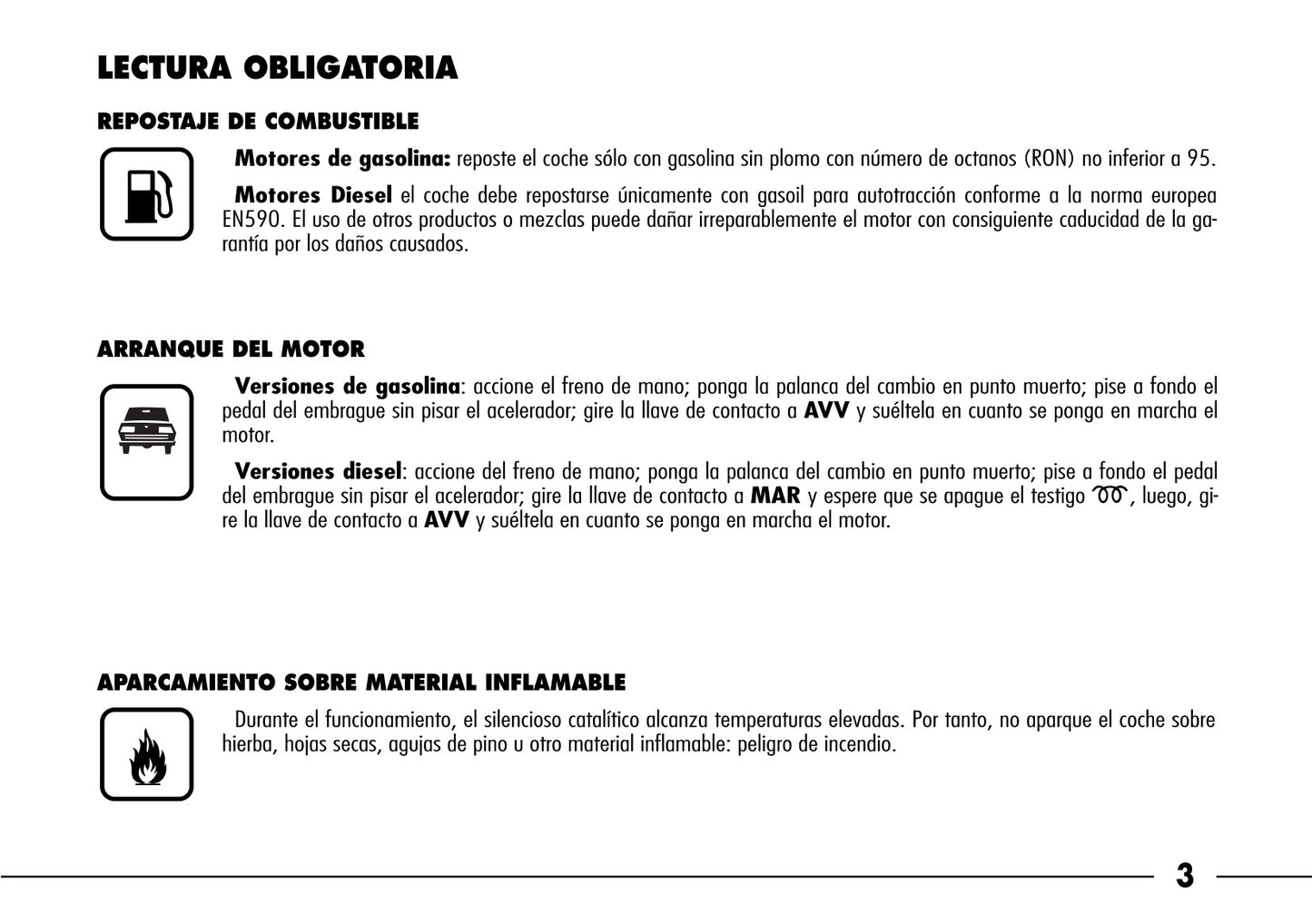 2003-2008 Alfa Romeo 166 Owner's Manual | Spanish