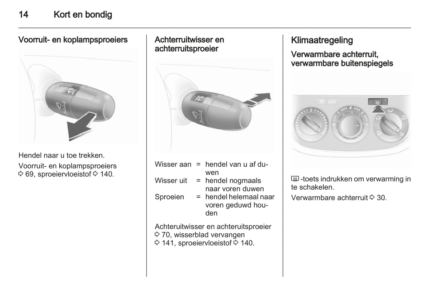 2006-2010 Opel Corsa Owner's Manual | Dutch