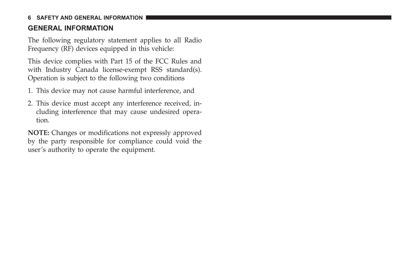Uconnect Radio 4.3 / 4.3S Supplement Owner's Manual