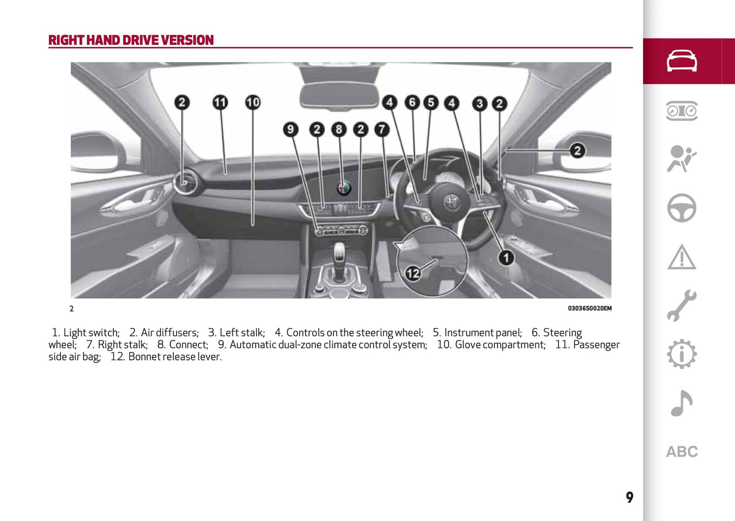 2016-2020 Alfa Romeo Giulia Owner's Manual | English