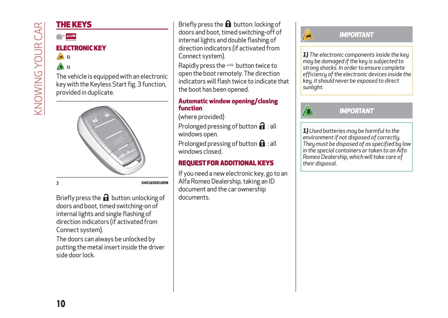 2016-2020 Alfa Romeo Giulia Owner's Manual | English