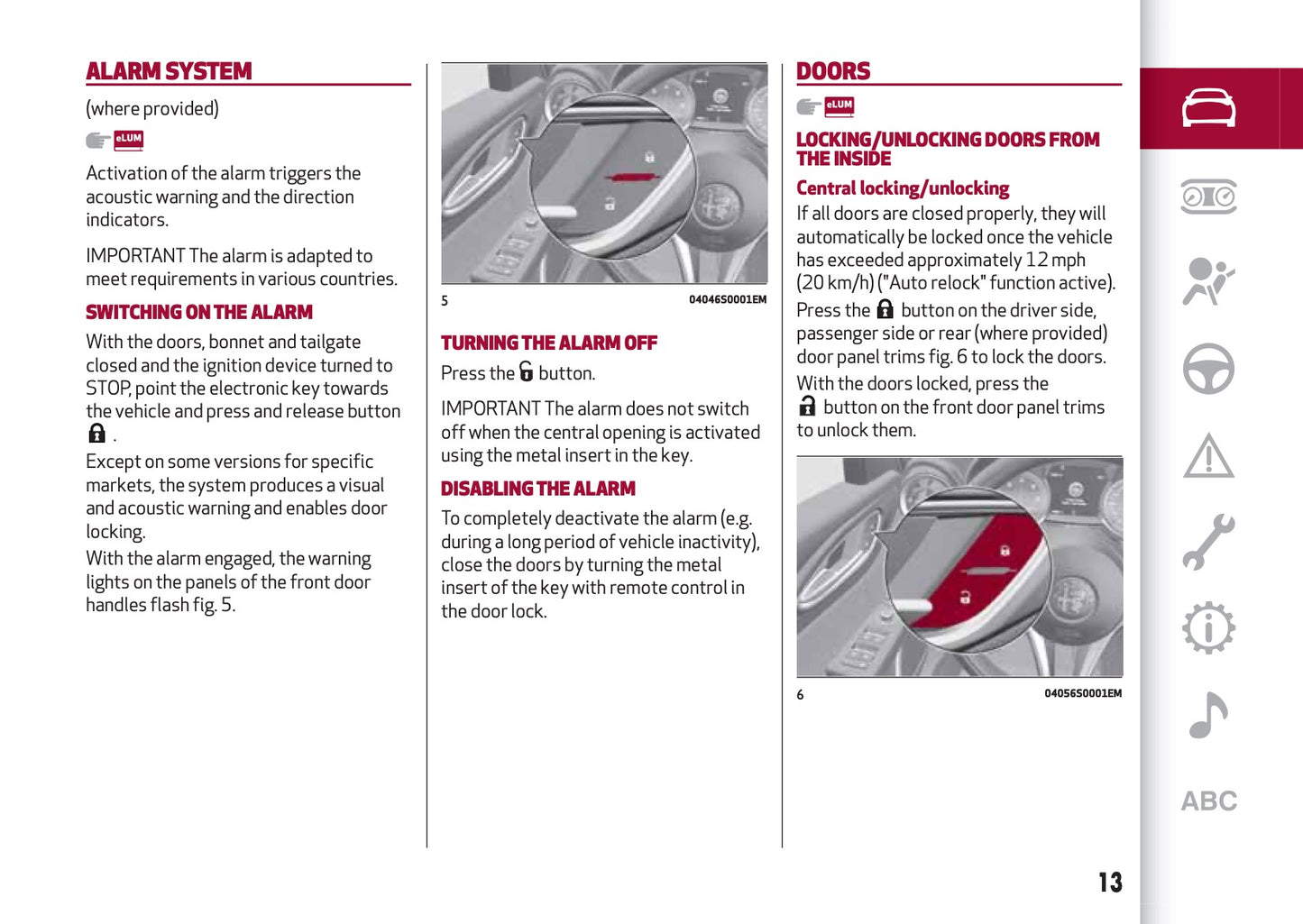 2016-2020 Alfa Romeo Giulia Owner's Manual | English