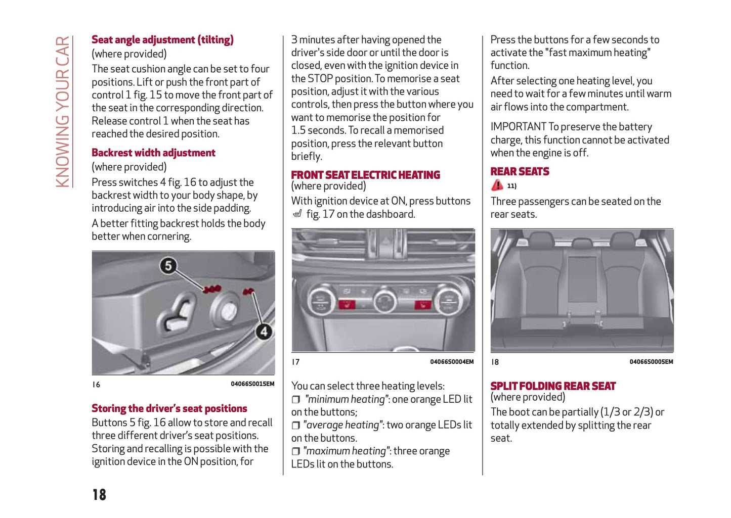 2016-2020 Alfa Romeo Giulia Owner's Manual | English