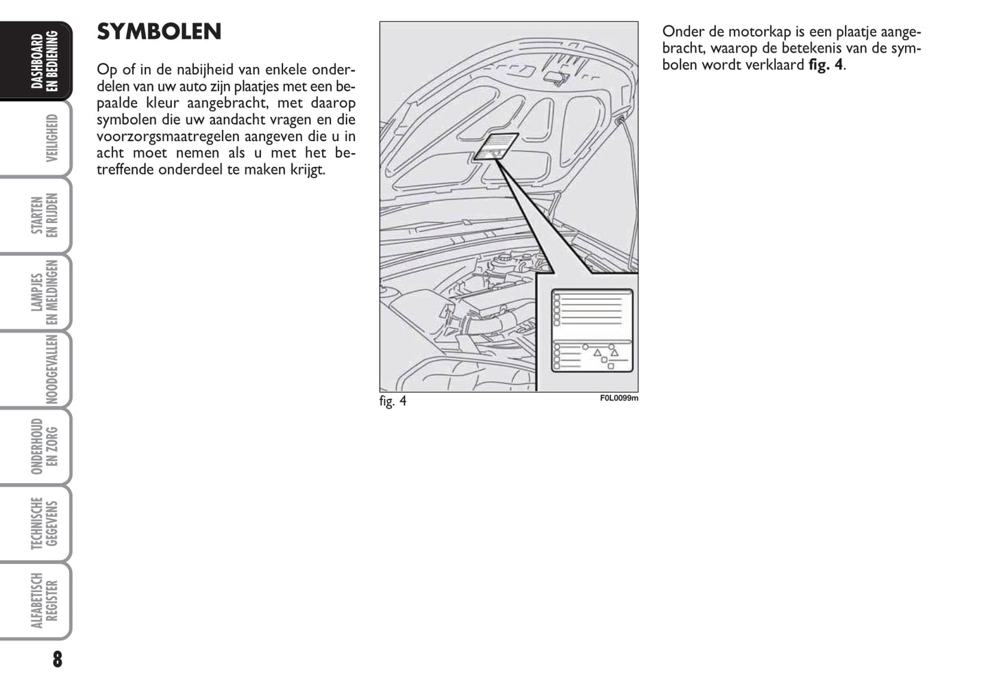 2009-2010 Fiat Croma Owner's Manual | Dutch