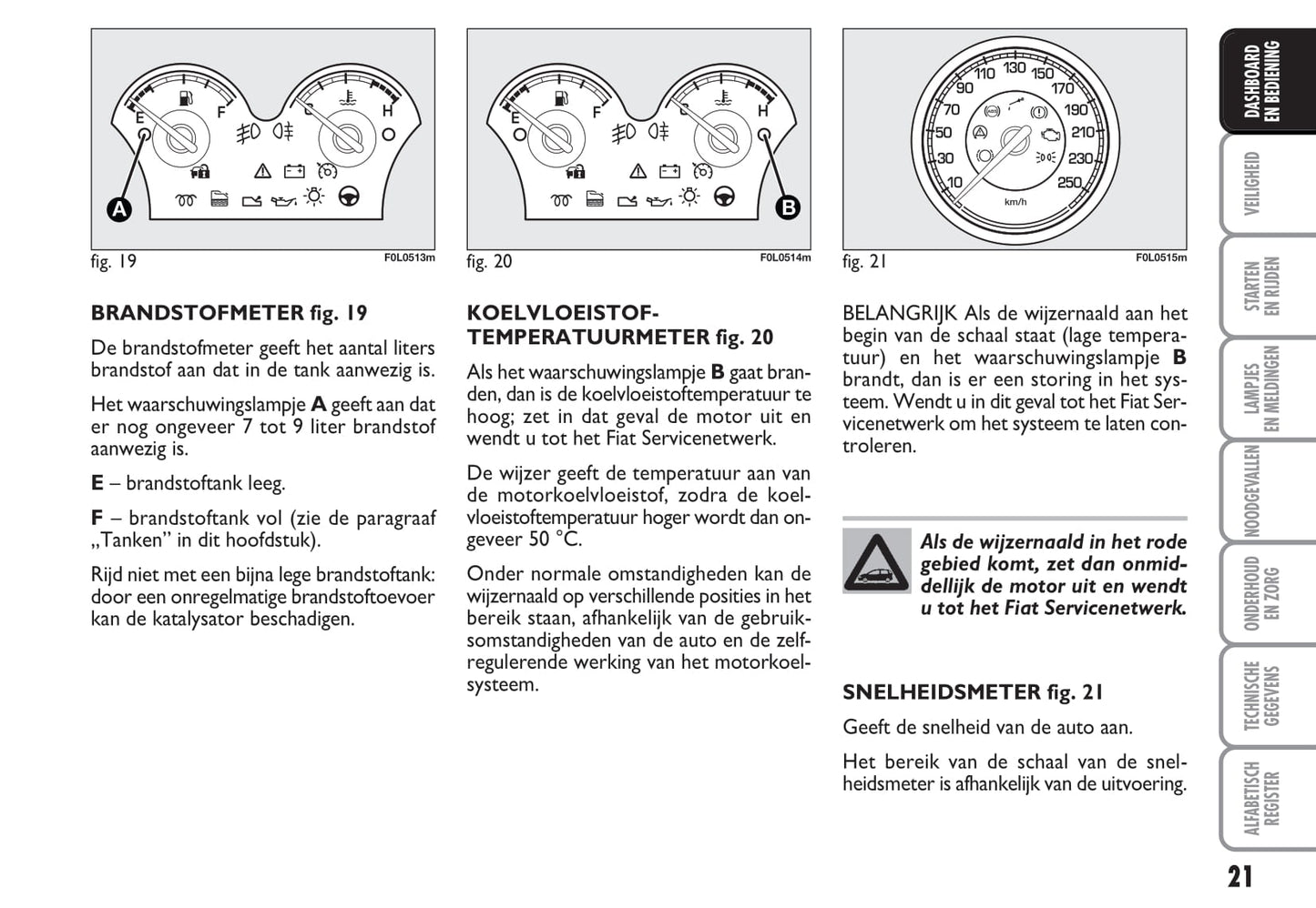 2009-2010 Fiat Croma Owner's Manual | Dutch