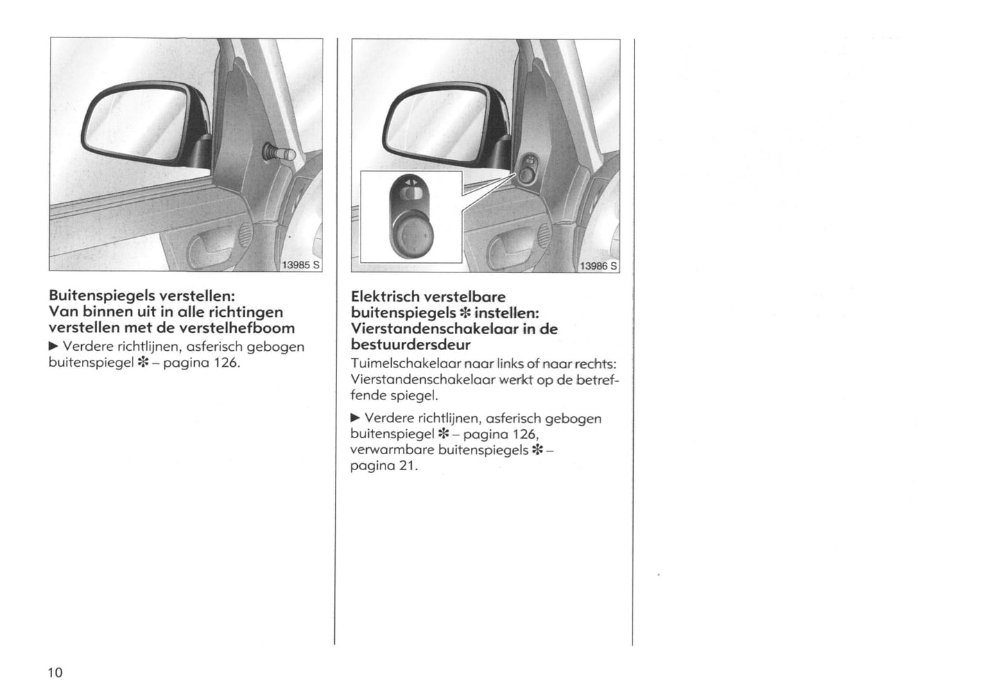 2003-2005 Opel Meriva Manuel du propriétaire | Néerlandais