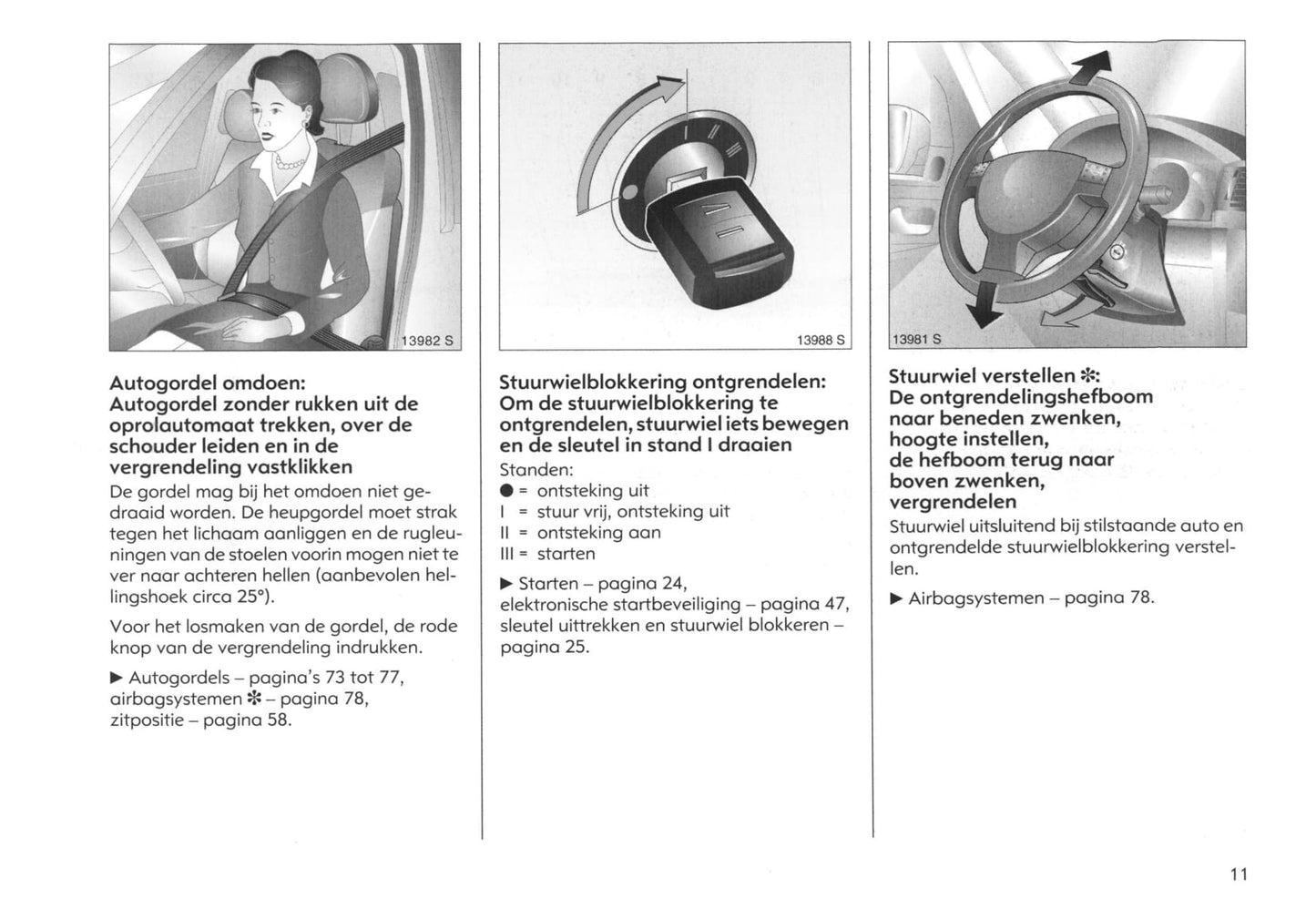 2003-2005 Opel Meriva Manuel du propriétaire | Néerlandais