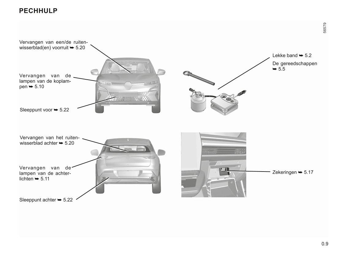 2022-2023 Renault Megane Electric Manuel du propriétaire | Néerlandais