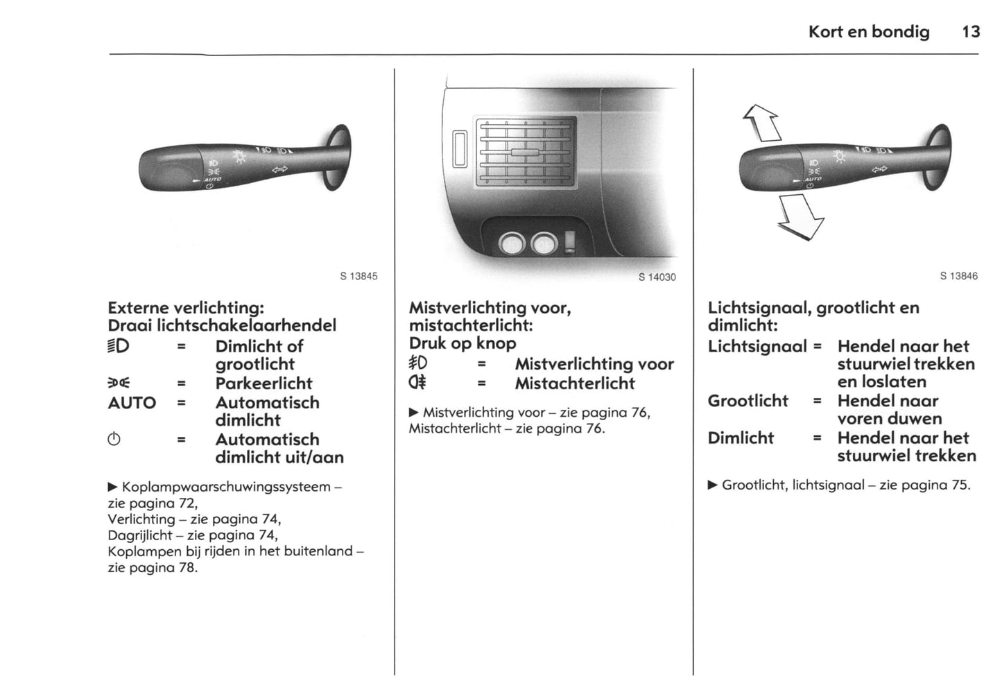2007-2009 Opel GT Owner's Manual | Dutch
