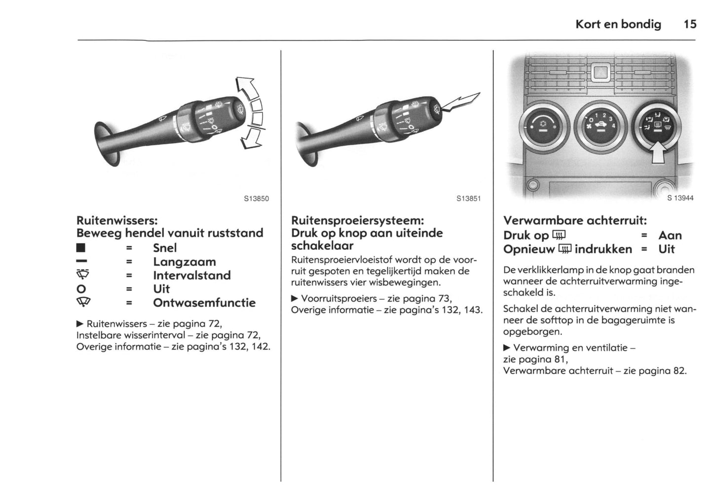 2007-2009 Opel GT Owner's Manual | Dutch