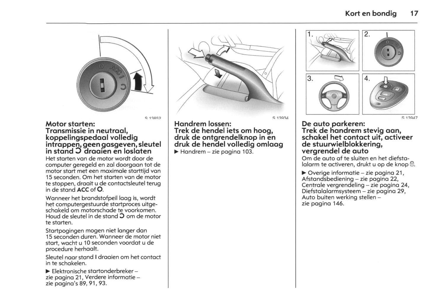 2007-2009 Opel GT Owner's Manual | Dutch