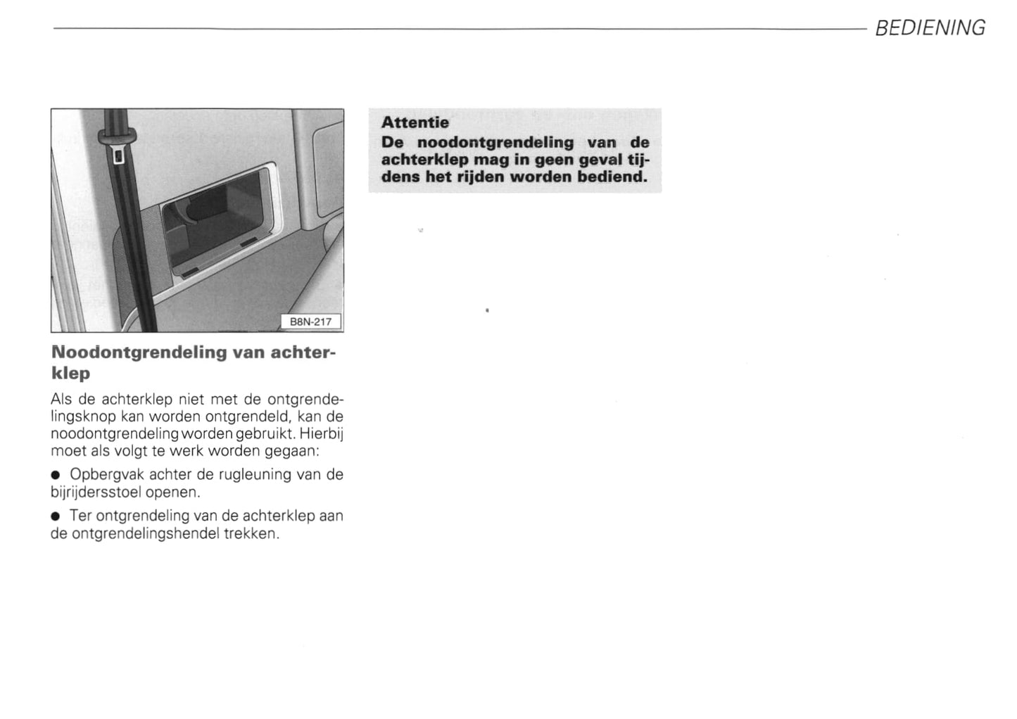 1999-2006 Audi TT Manuel du propriétaire | Néerlandais