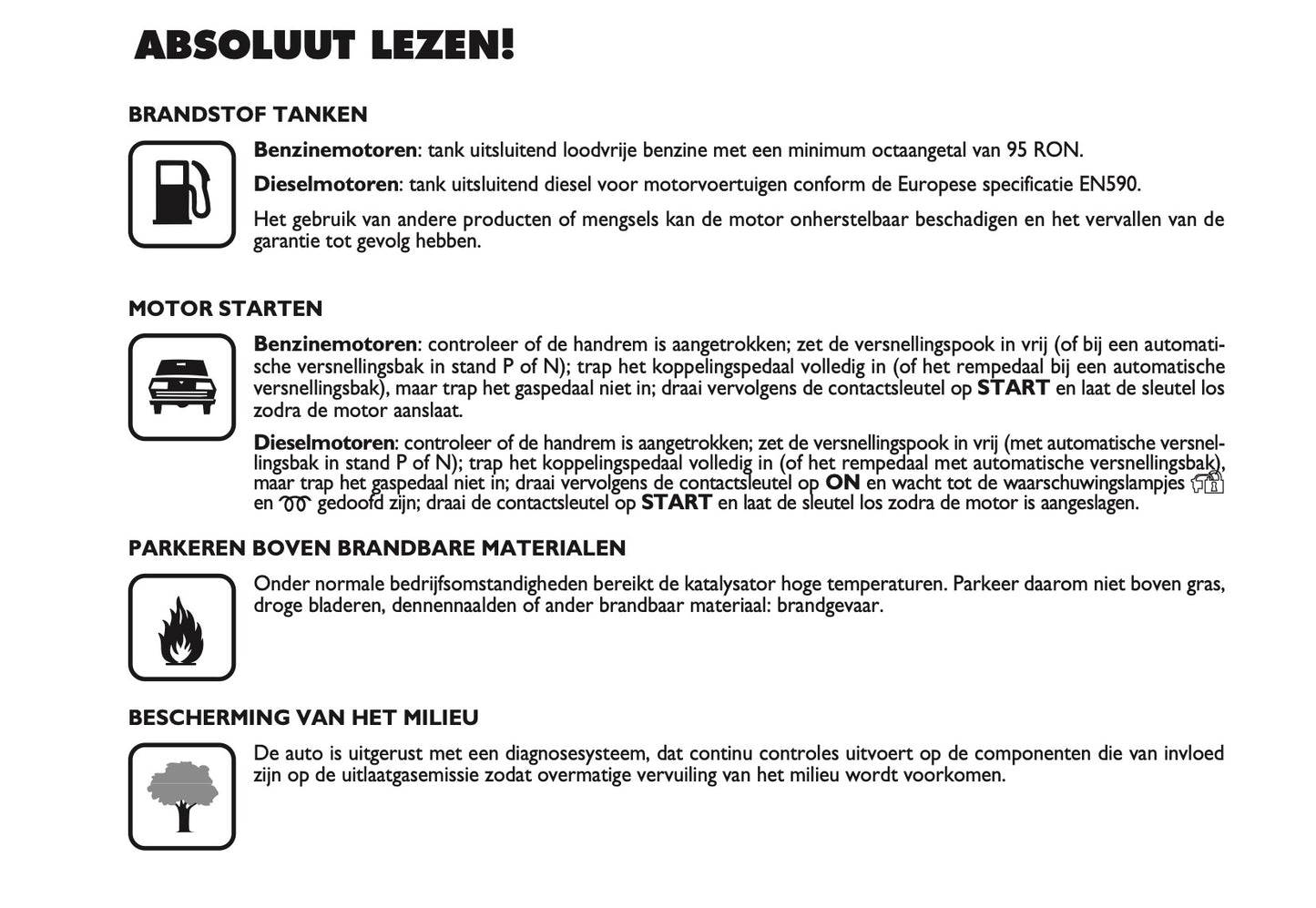 2007-2008 Fiat Croma Owner's Manual | Dutch