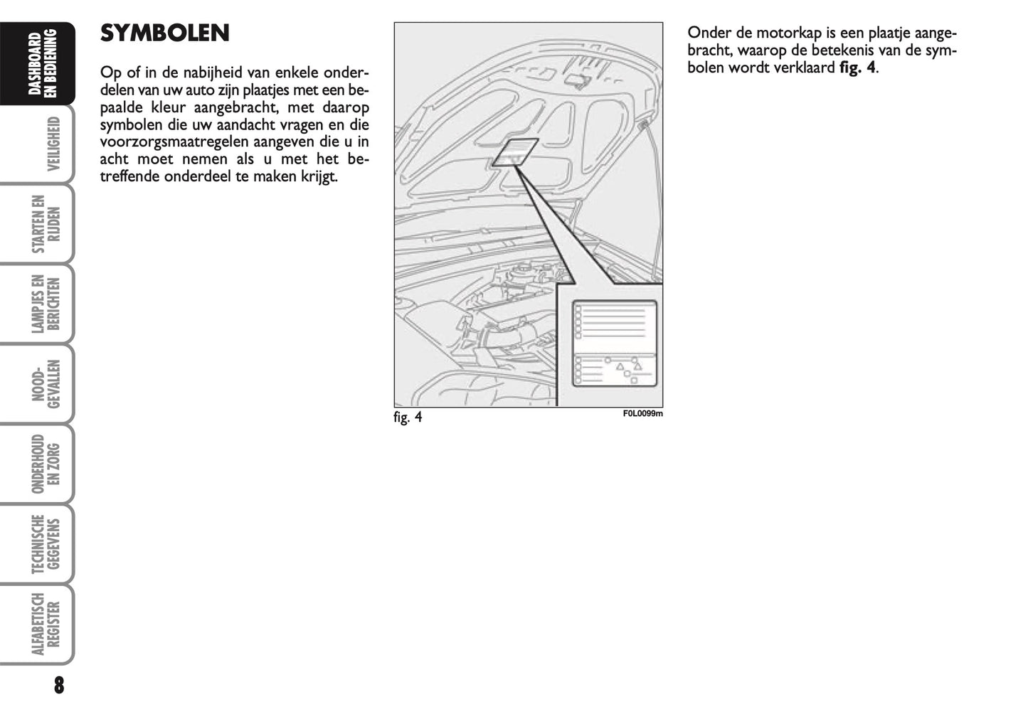 2007-2008 Fiat Croma Owner's Manual | Dutch