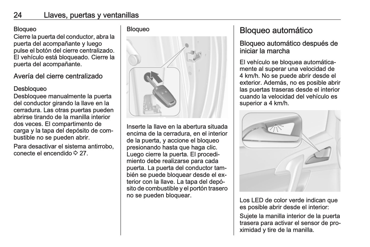2016-2017 Opel Meriva Manuel du propriétaire | Espagnol