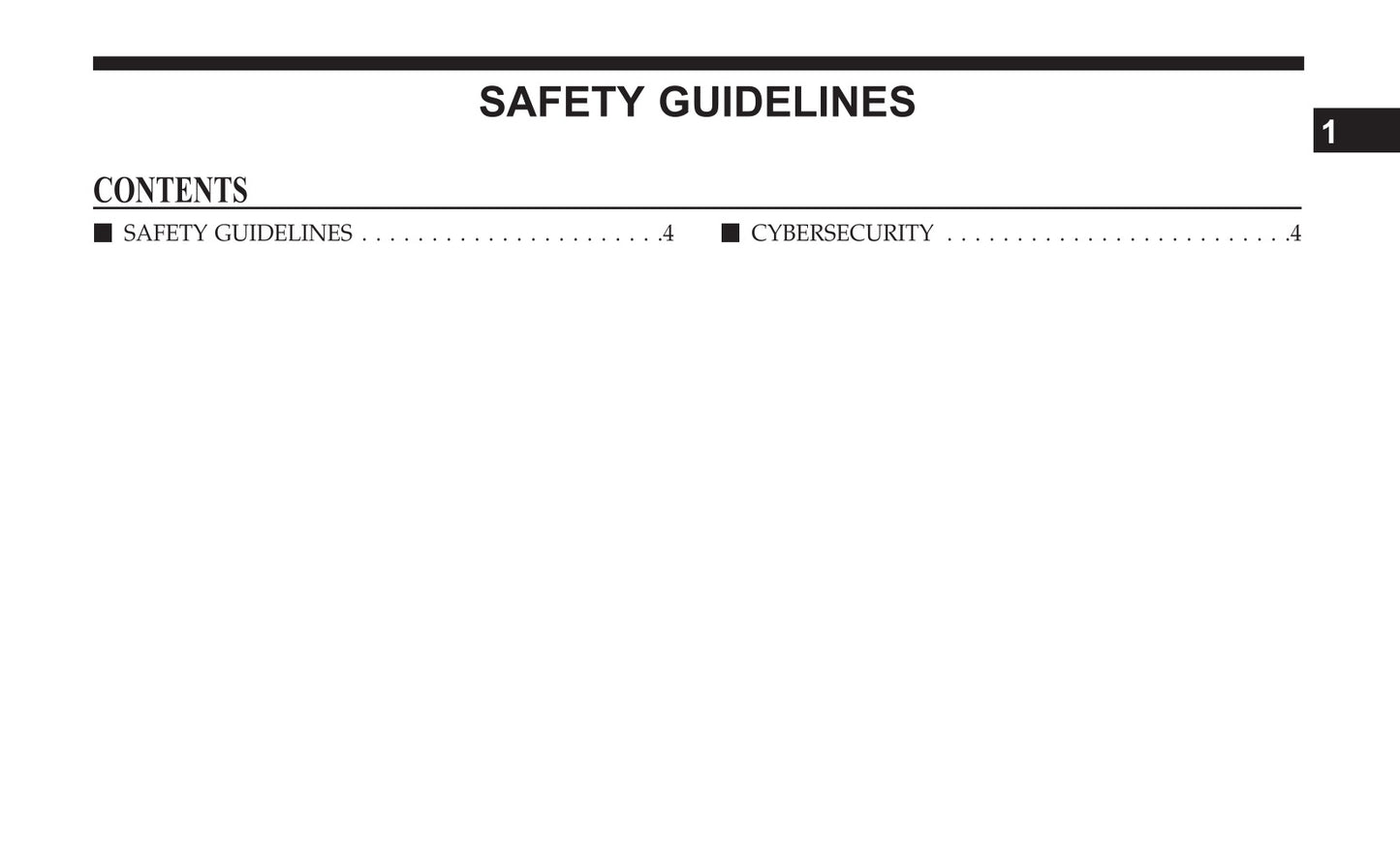 Radio 4.3 Supplement Owner's Manual
