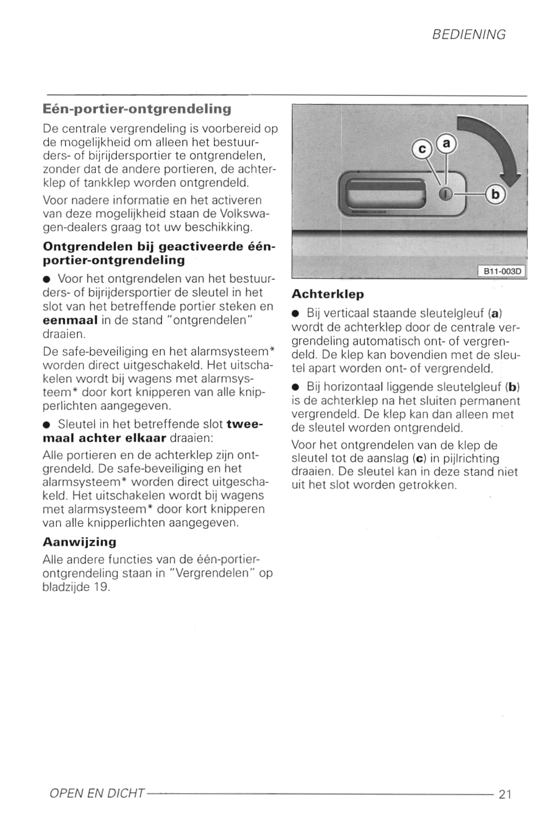 1998-2005 Volkswagen Lupo Manuel du propriétaire | Néerlandais