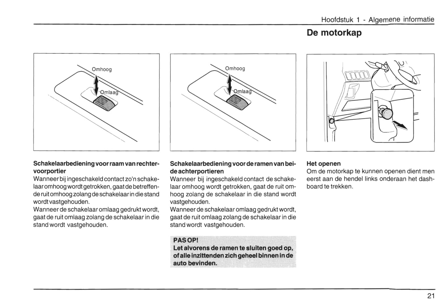 2001-2006 Daihatsu Young-RV Owner's Manual | Dutch