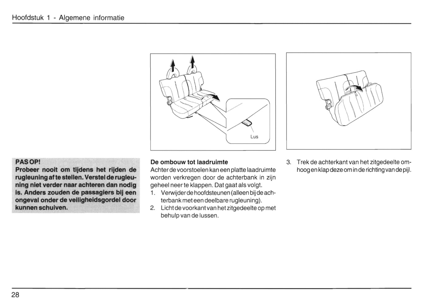 2001-2006 Daihatsu Young-RV Owner's Manual | Dutch