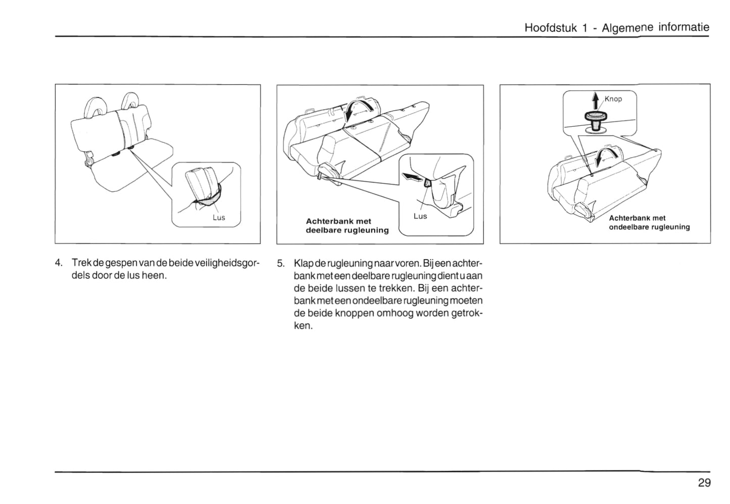 2001-2006 Daihatsu Young-RV Owner's Manual | Dutch