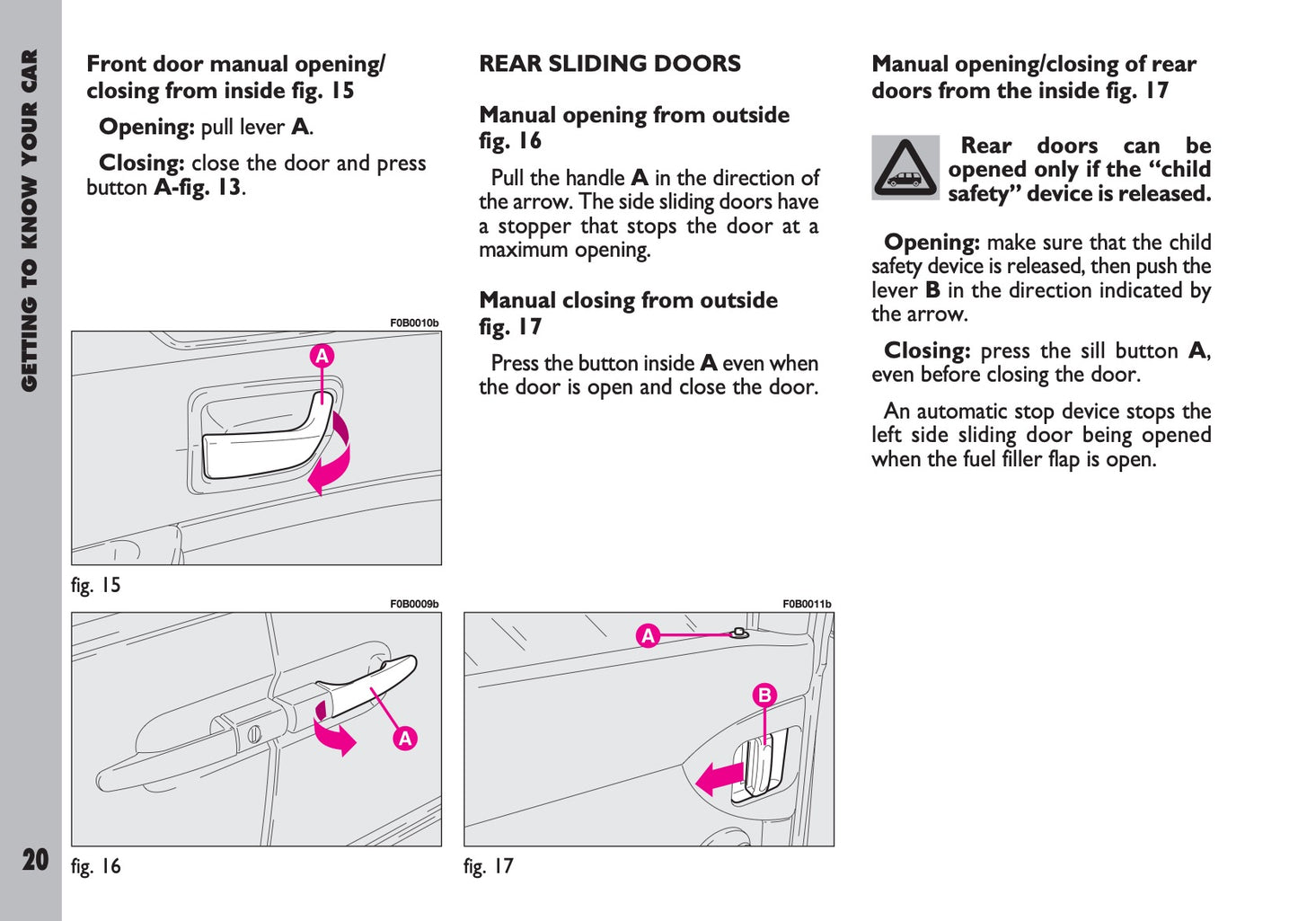 2009-2010 Fiat Ulysse Owner's Manual | English
