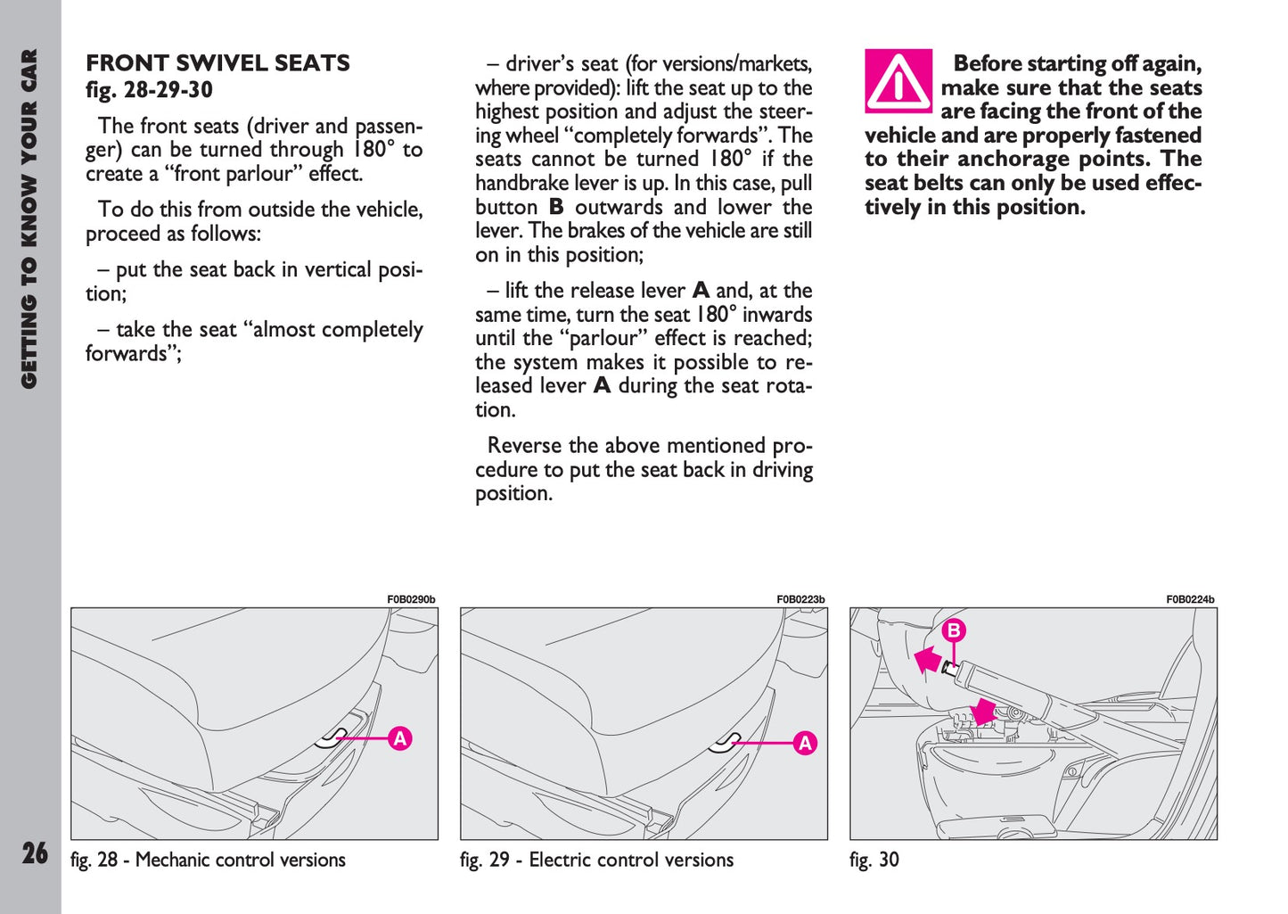 2009-2010 Fiat Ulysse Owner's Manual | English