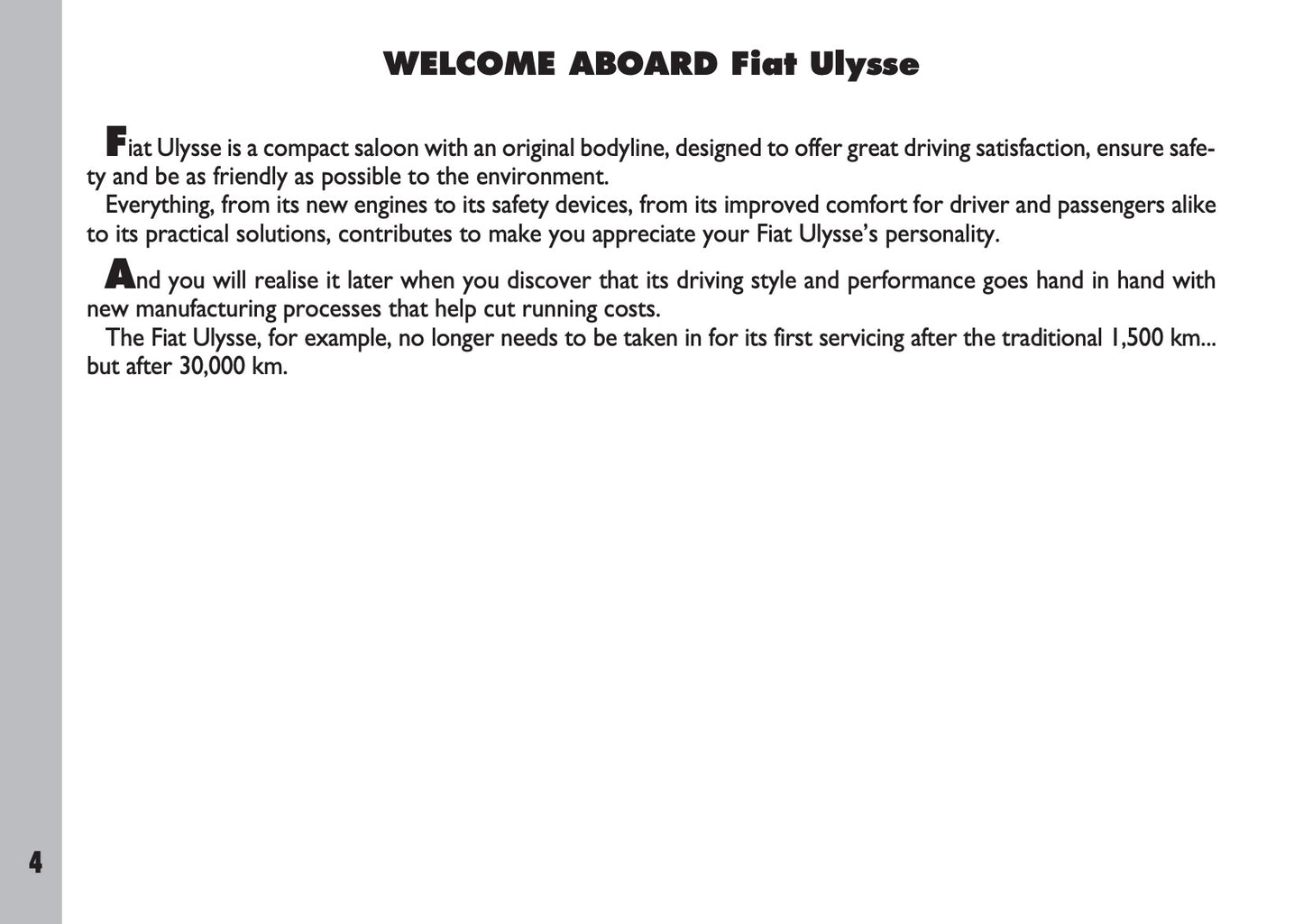 2009-2010 Fiat Ulysse Owner's Manual | English