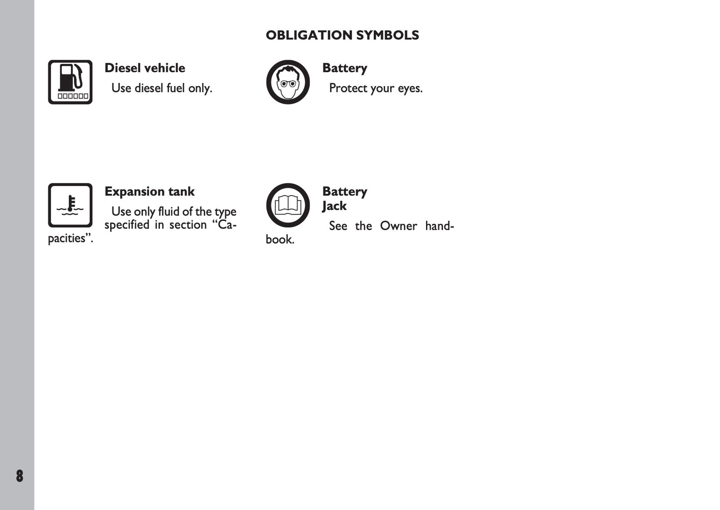 2009-2010 Fiat Ulysse Owner's Manual | English