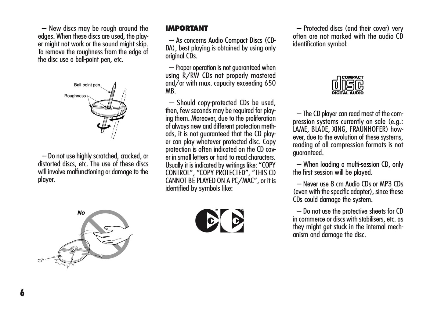 Alfa Romeo Brera Sound System Owner's Manual 2006 - 2011
