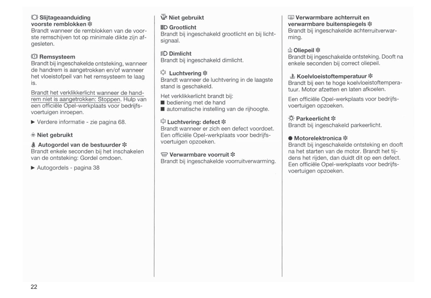 1998-2003 Opel Movano Manuel du propriétaire | Néerlandais