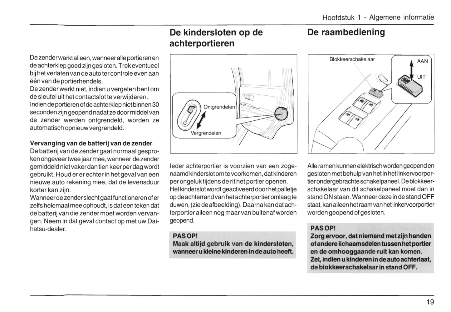 2007-2015 Daihatsu Materia Owner's Manual | Dutch