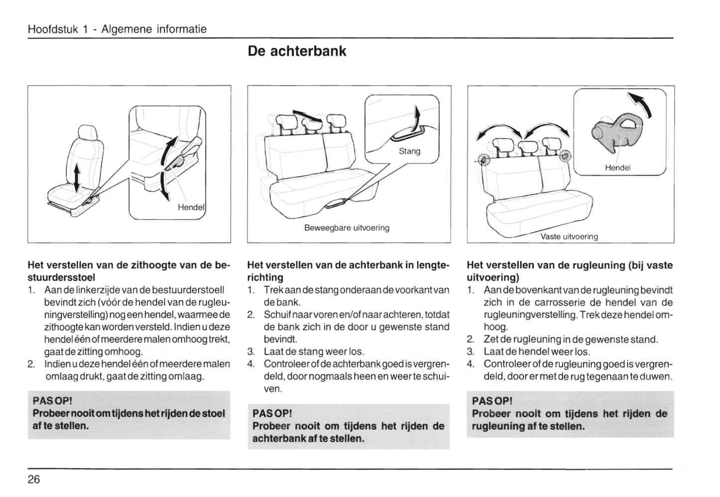 2007-2015 Daihatsu Materia Owner's Manual | Dutch