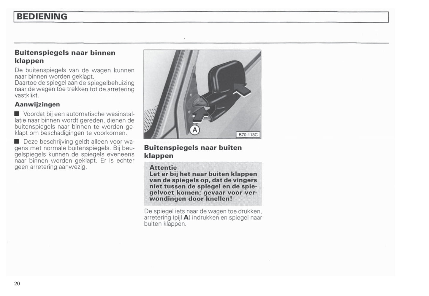 1990-2003 Volkswagen Caravelle/Multivan/Transporter Manuel du propriétaire | Néerlandais