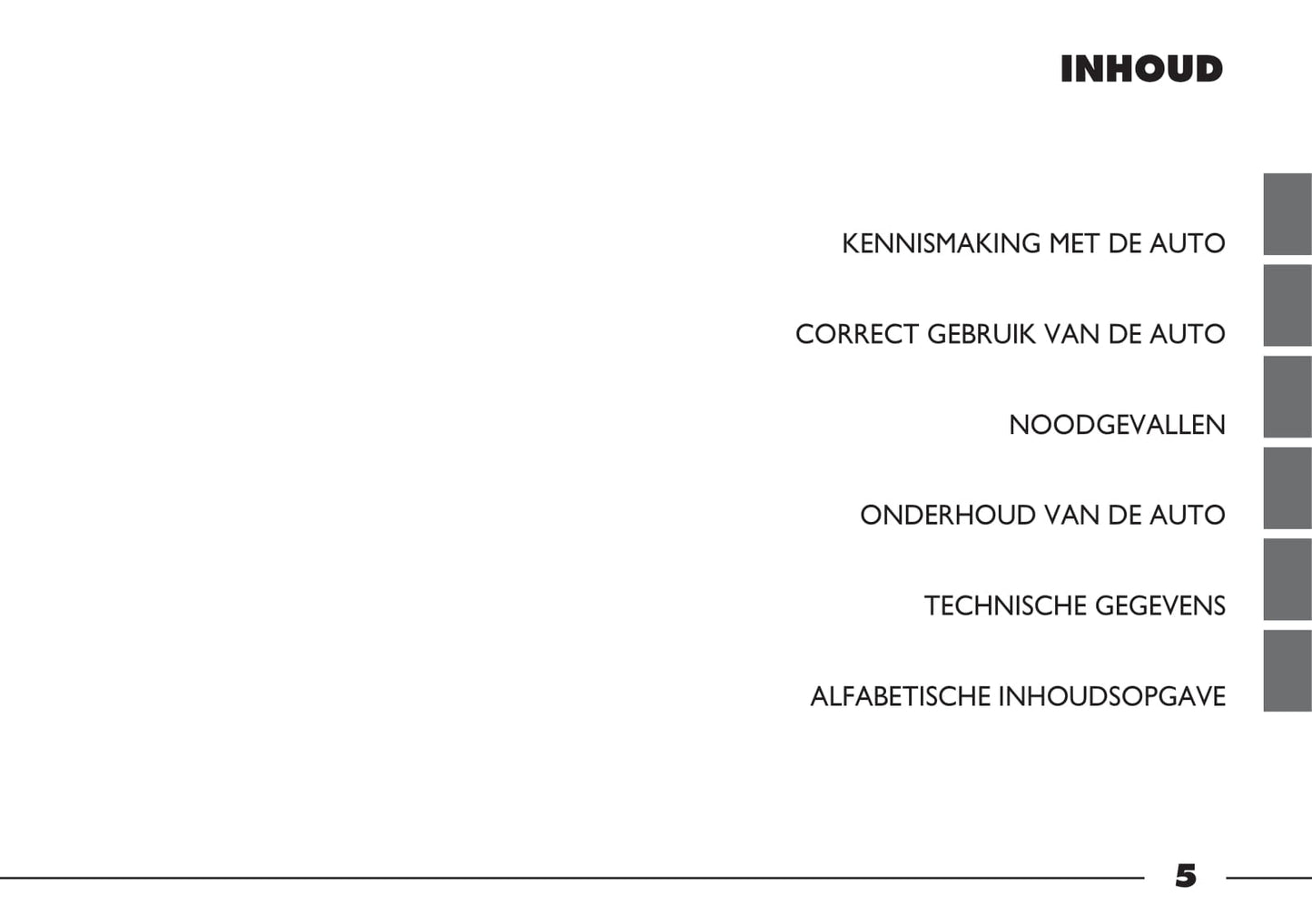 2012-2013 Fiat Strada Owner's Manual | Dutch