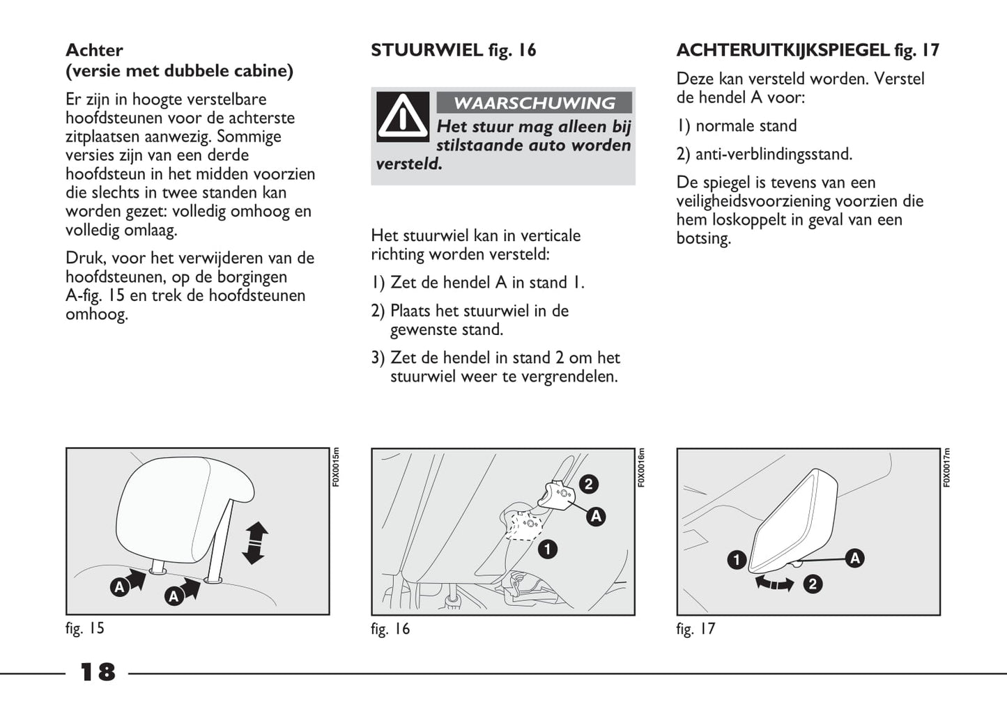 2012-2013 Fiat Strada Owner's Manual | Dutch