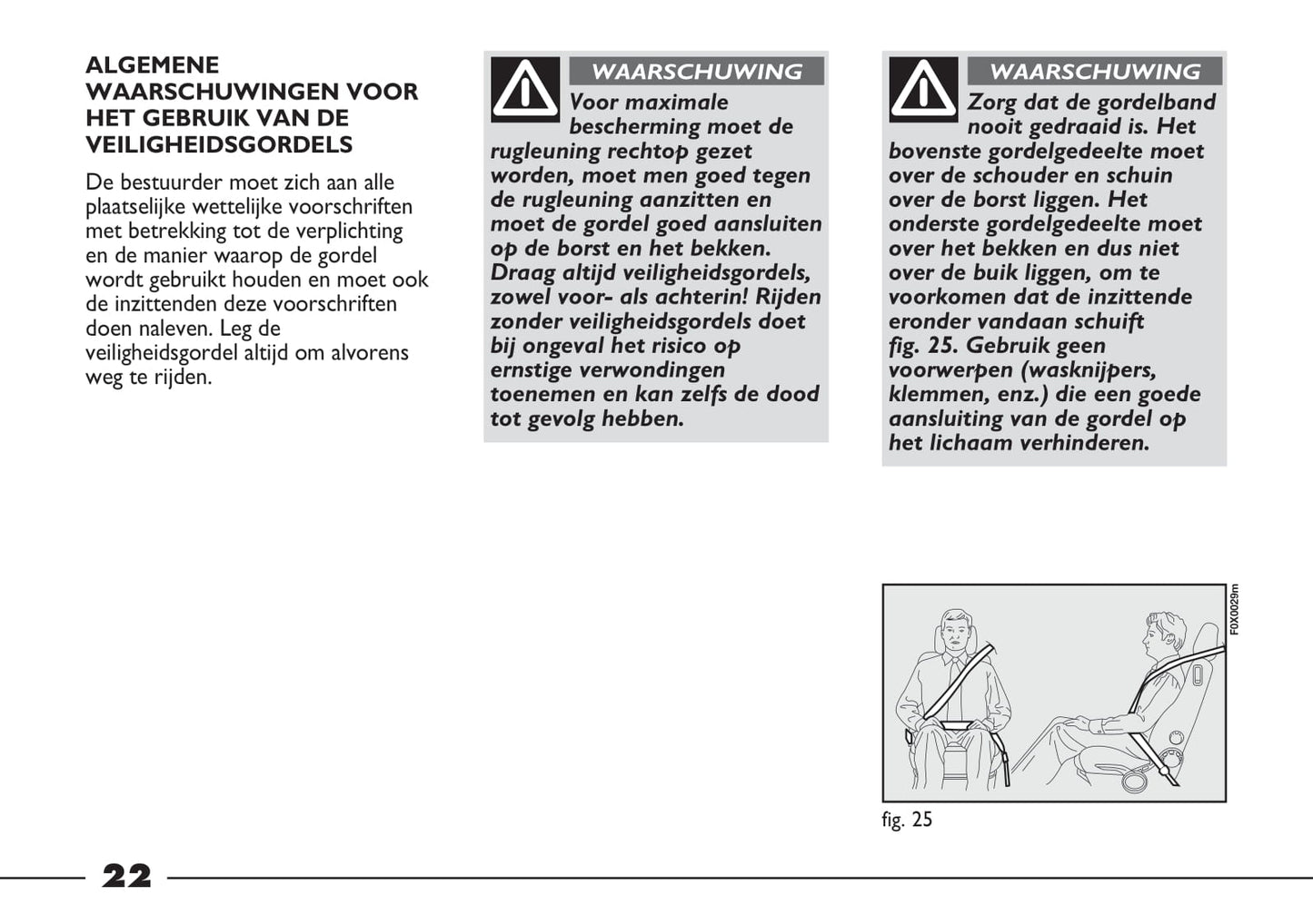 2012-2013 Fiat Strada Owner's Manual | Dutch
