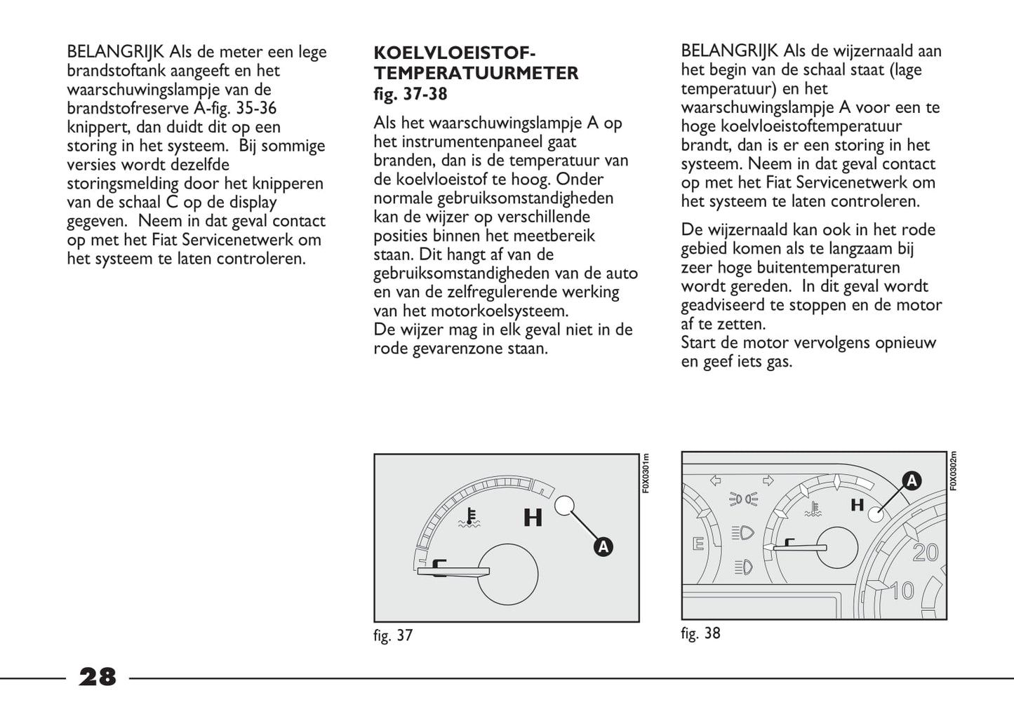 2012-2013 Fiat Strada Owner's Manual | Dutch