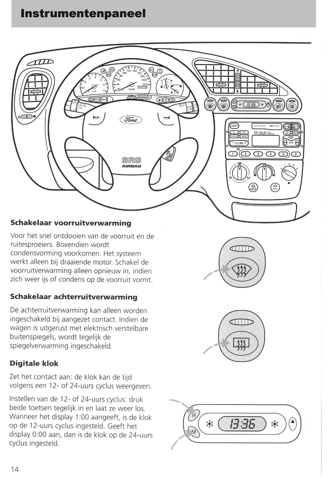 1995-1999 Ford Fiesta Manuel du propriétaire | Néerlandais