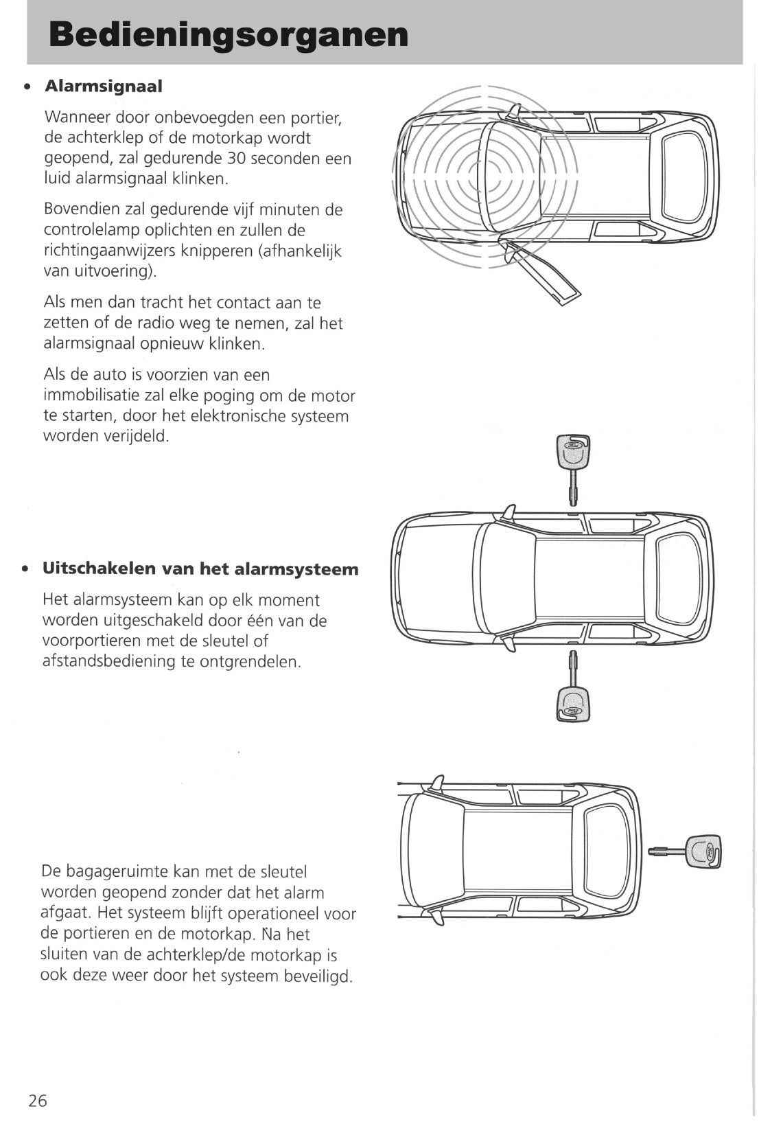 1995-1999 Ford Fiesta Manuel du propriétaire | Néerlandais