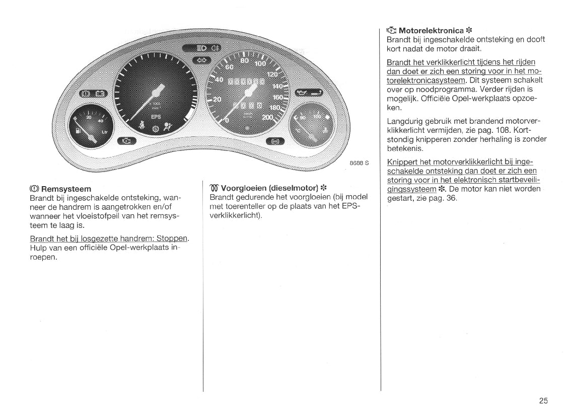 1998-2000 Opel Corsa Manuel du propriétaire | Néerlandais