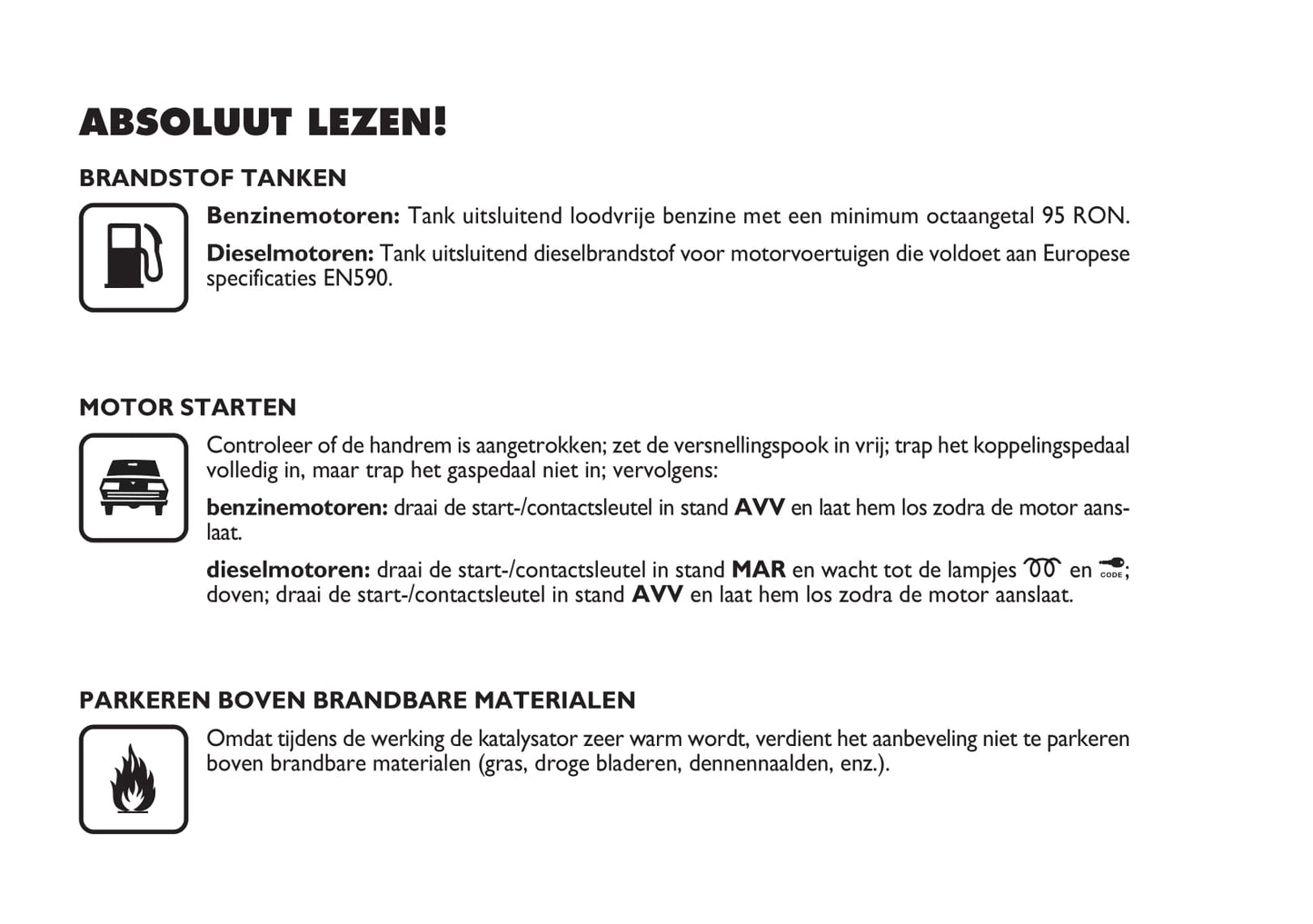 2001-2002 Fiat Ducato Owner's Manual | Dutch