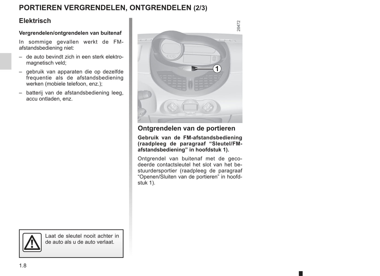 2012-2014 Renault Twingo Manuel du propriétaire | Néerlandais