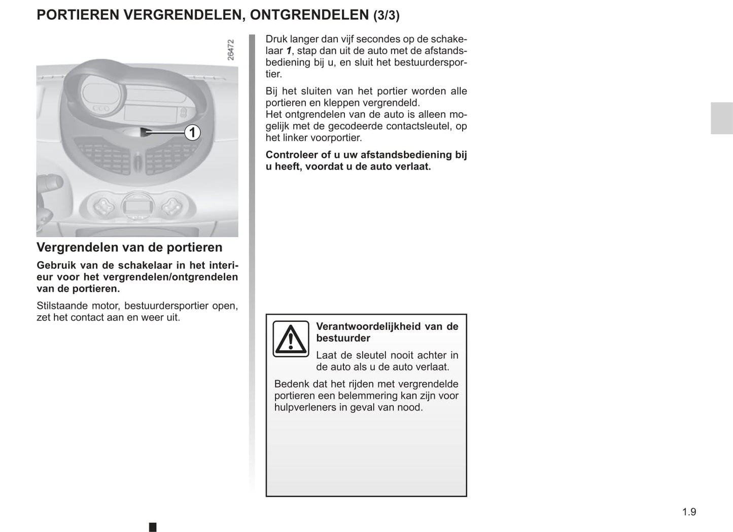 2012-2014 Renault Twingo Manuel du propriétaire | Néerlandais