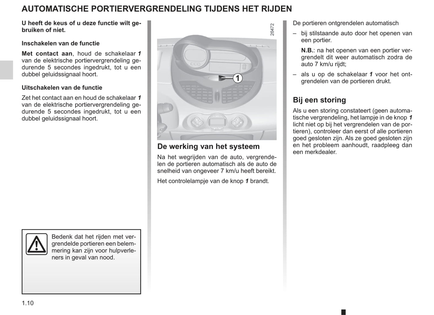 2012-2014 Renault Twingo Manuel du propriétaire | Néerlandais