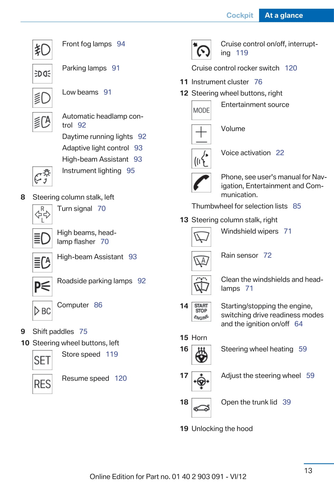 2009-2013 BMW 5-serie Manuel du propriétaire | Anglais