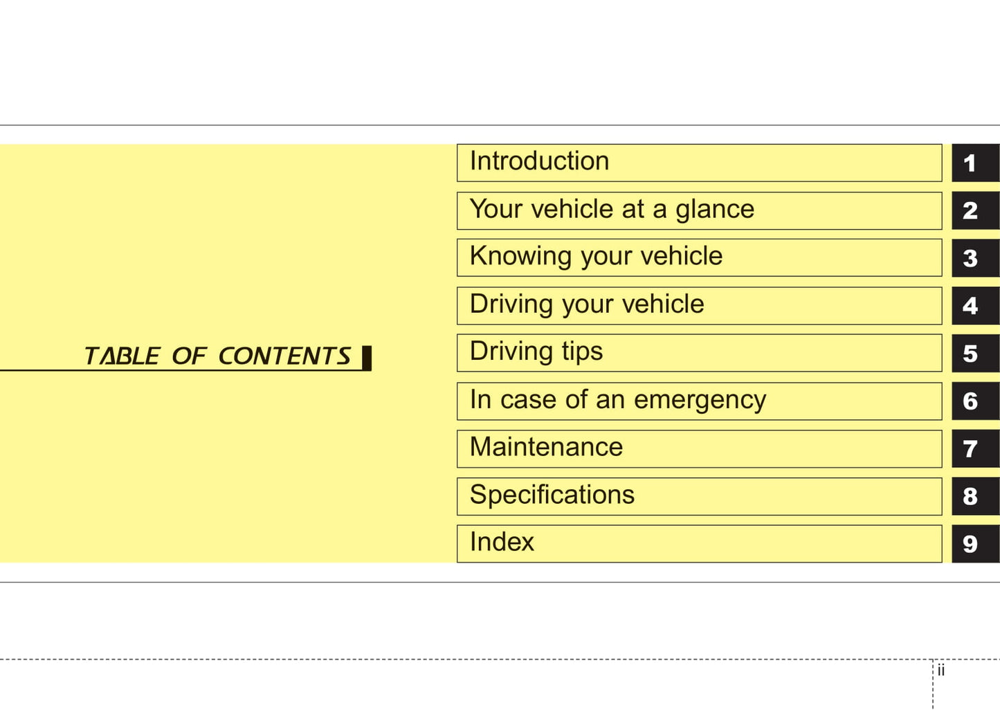 2007-2009 Kia Spectra Manuel du propriétaire | Anglais
